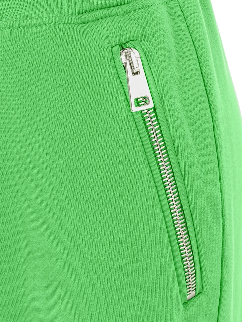 Салатовый спортивный костюм с толстовкой на молнии, 5