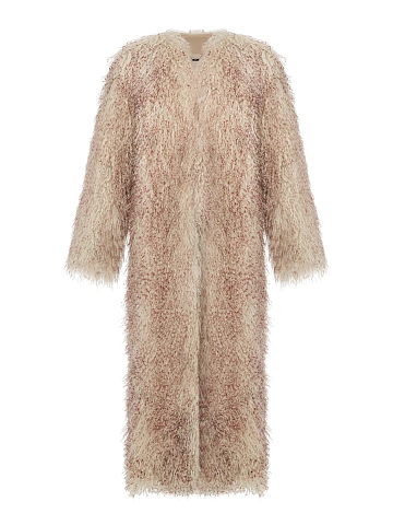 Длинная шуба из меха ламы, 1