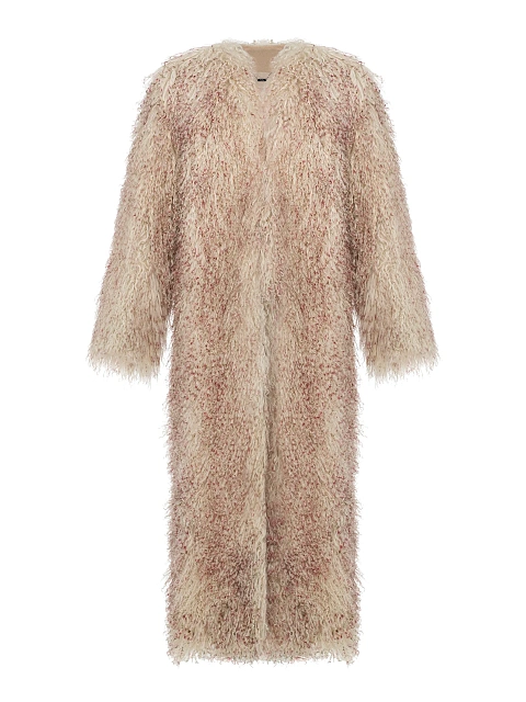 Длинная шуба из меха ламы, 1