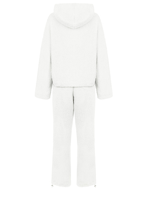 Белый спортивный костюм из ткани букле, 2