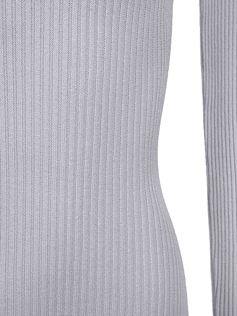 Сиреневое трикотажное платье-мини со шнуровкой на спине, 3 Сиреневое трикотажное платье-мини со шнуровкой на спине, 3