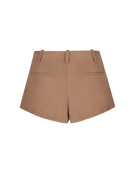 Коричневые шорты из замши, 2