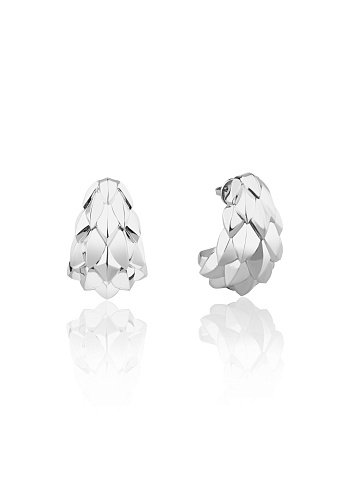 Серьги «Dragon» из белого золота, 1