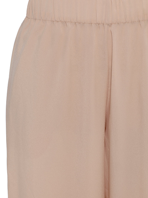 Бежевый костюм-двойка с вышивкой, 6