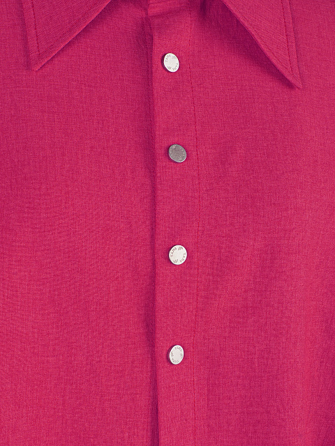 Розовый льняной комплект из рубашки и шорт, 4 Розовый льняной комплект из рубашки и шорт, 4
