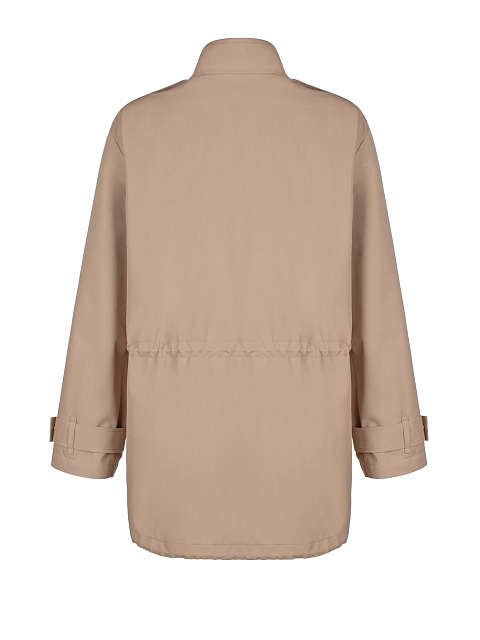 Бежевая хлопковая парка, 3