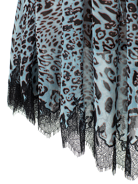 Платье-мини с леопардовым принтом, 4