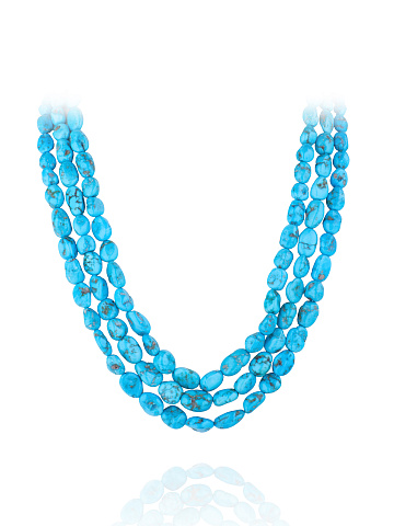 Колье из серебра с бирюзой, 1