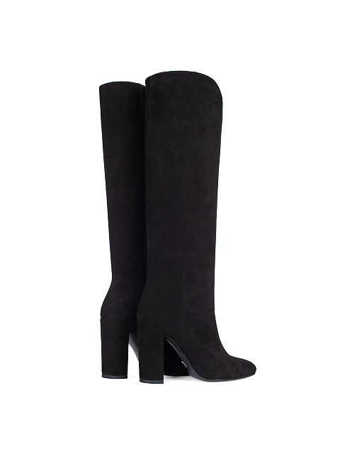 Черные замшевые сапоги, 3 Черные замшевые сапоги, 3