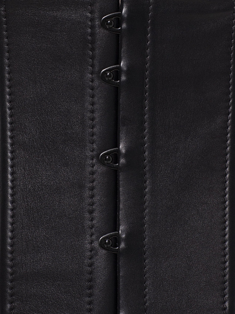 Черный кожаный корсет, 3