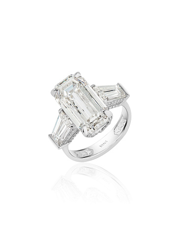 Кольцо с бриллиантом LG, 1