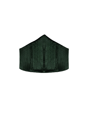 Зеленый бархатный корсет, 1