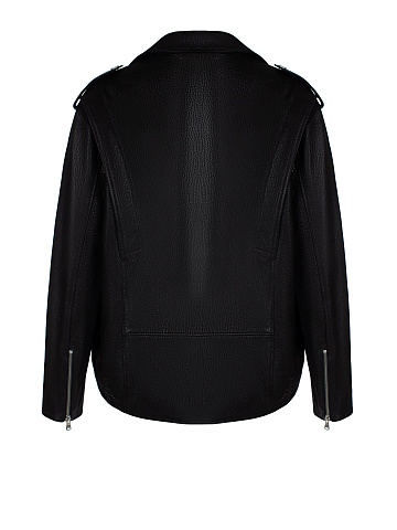 Черная косуха из кожи, 2