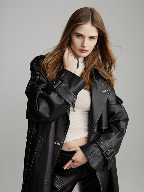 Белая полупрозрачная водолазка из шерсти мериноса, 8 Белая полупрозрачная водолазка из шерсти мериноса, 8