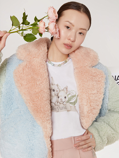 Колье из берилла с фианитами, 2