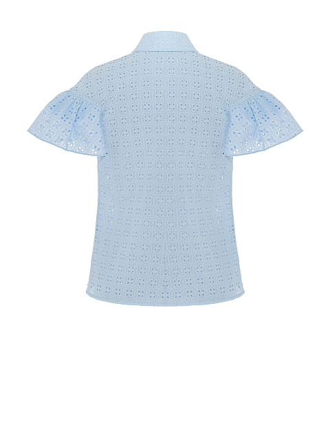 Голубая хлопковая рубашка, 2