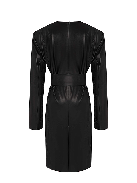 Платье-миди из кожи, 2
