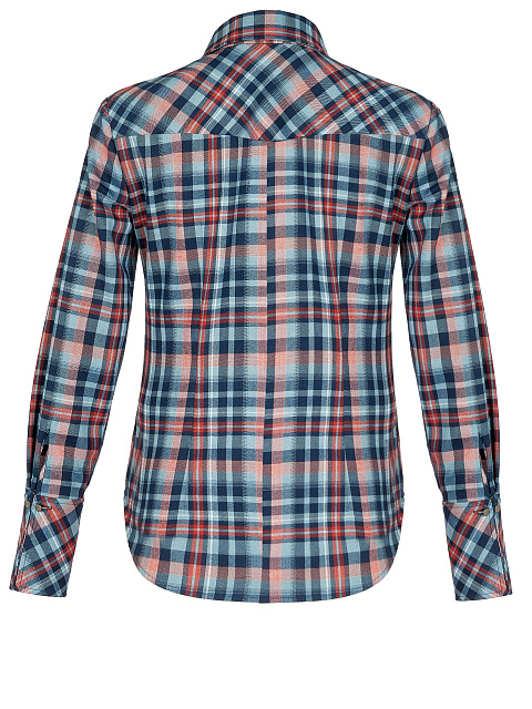 Красно-синяя рубашка в клетку, 2