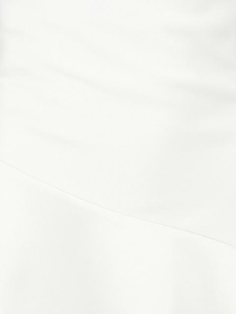 Белое платье-мини с асимметричным подолом, 3 Белое платье-мини с асимметричным подолом, 3