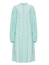 Мятное хлопковое платье-рубашка Мятное хлопковое платье-рубашка