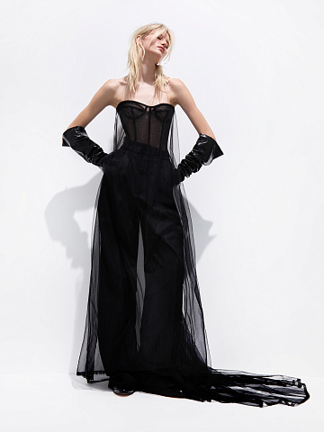 Корсет с фатином, 2