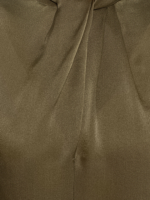 Зеленая блузка из шелка, 3