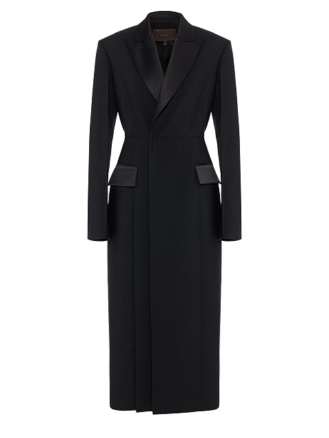 Черное платье-жакет, 1