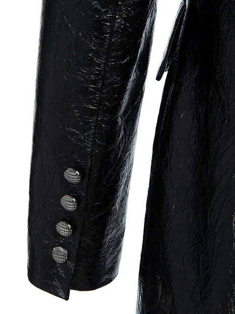 Черный кожаный костюм-двойка, 6 Черный кожаный костюм-двойка, 6