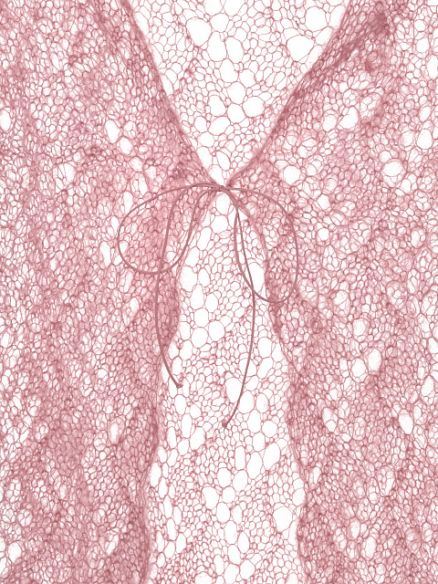 Розовый мохеровый детский кардиган, 3