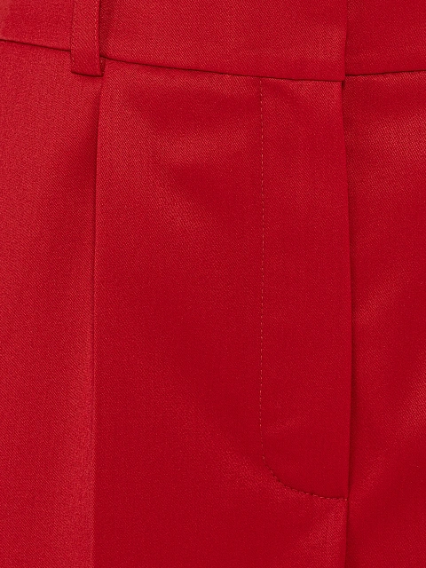 Красный костюм-тройка из шерсти, 8