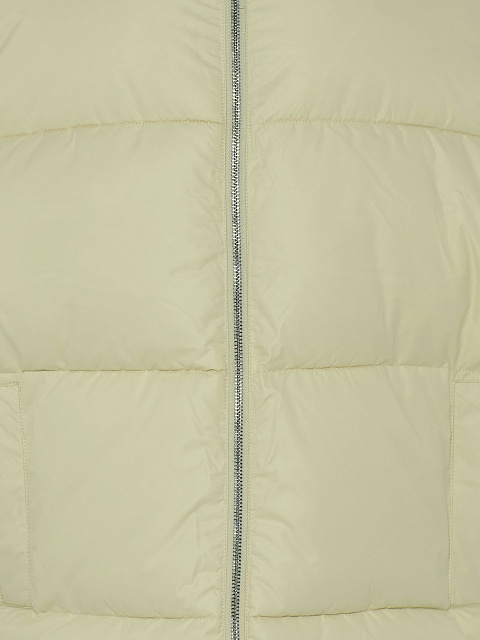 Фисташковый объемный пуховик, 5