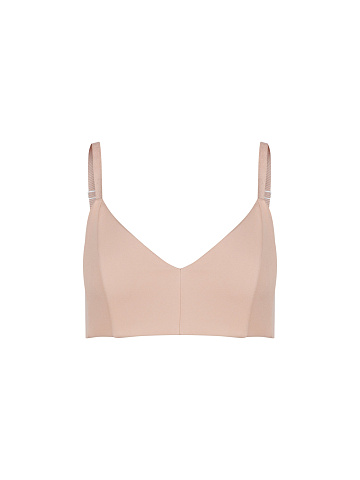 Розовый топ на тонких бретелях, 1