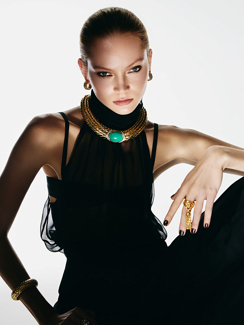 Колье с хризопразом, 2 Колье с хризопразом, 2