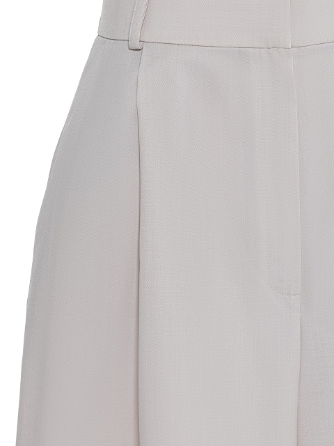 Широкие серые брюки из костюмной ткани, 3 Широкие серые брюки из костюмной ткани, 3