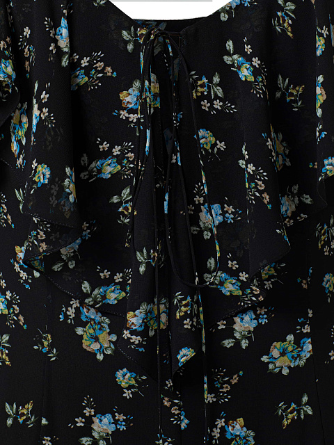 Платье-миди из шифона, 7