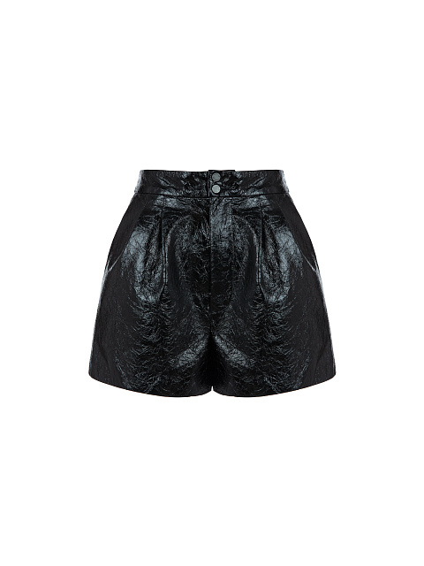 Черный кожаный костюм-двойка, 4 Черный кожаный костюм-двойка, 4