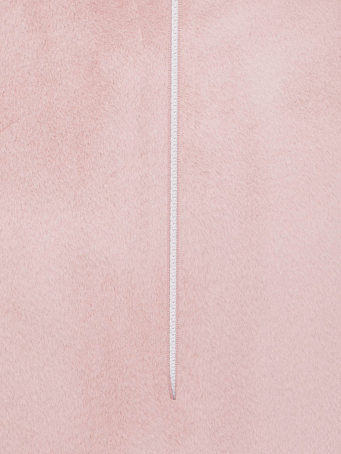 Пудрово-розовая толстовка из эко-меха, 3