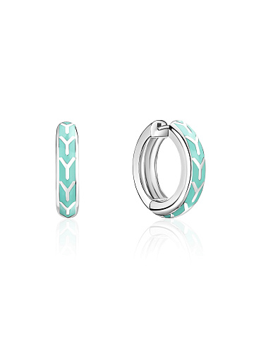 Хупсы с эмалью Paraiba Color, 1