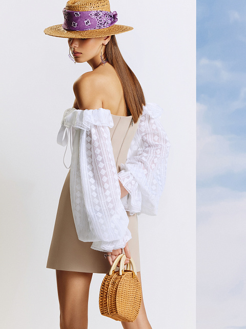 Фиолетовая хлопковая бандана с узором пэйсли, 5