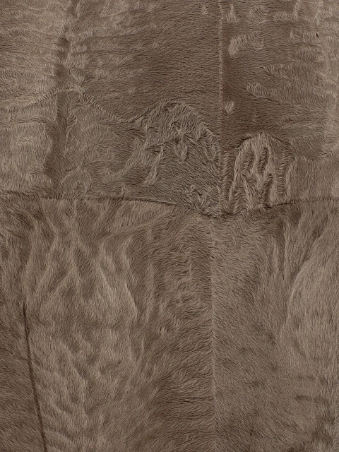 Коричневая куртка из шерсти с подкладом из каракуля, 5