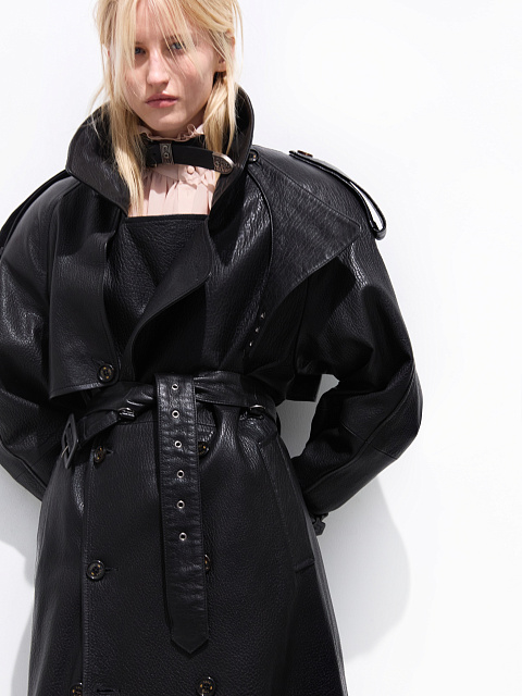 Тренч из кожи, 3