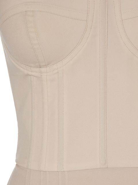 Мятное платье-миди из кружева и меха норки, 6 Мятное платье-миди из кружева и меха норки, 6