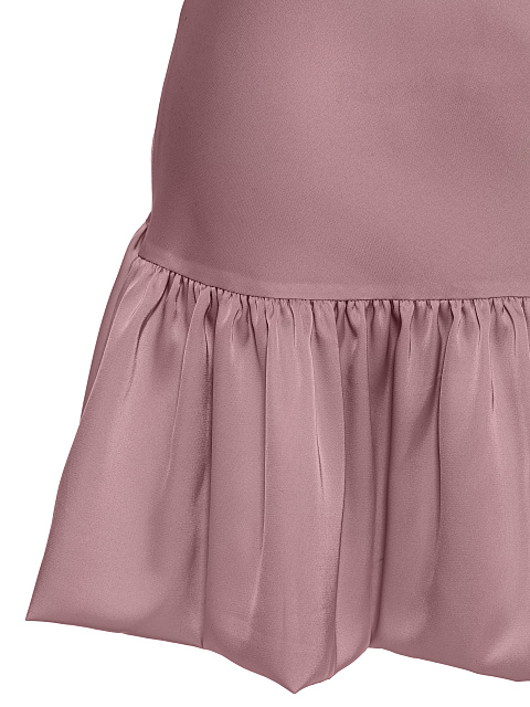 Розовое платье-комбинация с воланом, 3 Розовое платье-комбинация с воланом, 3