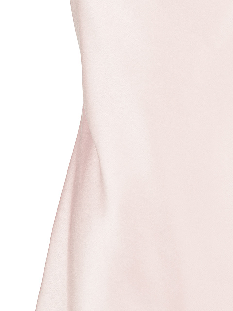 Светло-розовое платье-комбинация с кружевом, 3