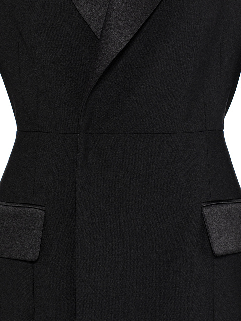 Черное платье-жакет, 3