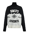 Черно-белый свитер Santa\'s Favorite