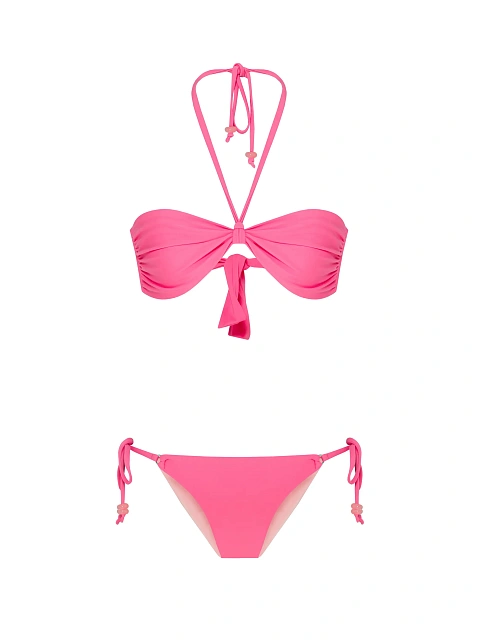 Розовый раздельный купальник , 1