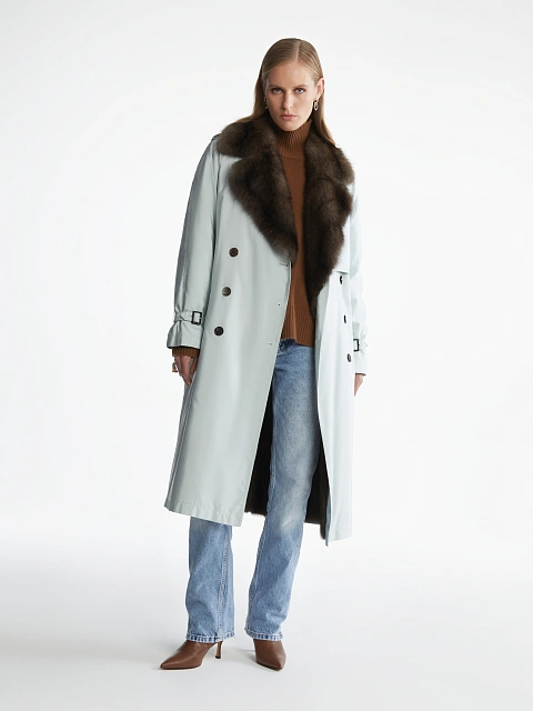 Голубой тренч на Баргузинском соболе, 3