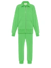 Салатовый спортивный костюм с толстовкой на молнии Салатовый спортивный костюм с толстовкой на молнии