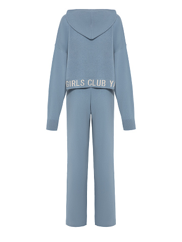 Голубой костюм из кашемира, 2